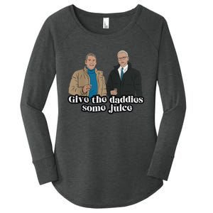 Give The Daddies Some Juice Funny Women's Perfect Tri Tunic Long Sleeve Shirt