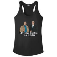 Give The Daddies Some Juice Funny Ladies PosiCharge Competitor Racerback Tank