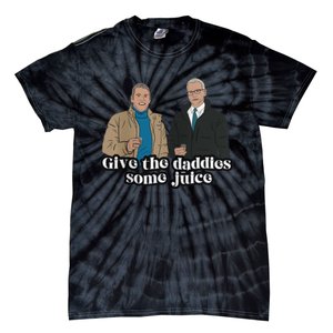 Give The Daddies Some Juice Funny Tie-Dye T-Shirt