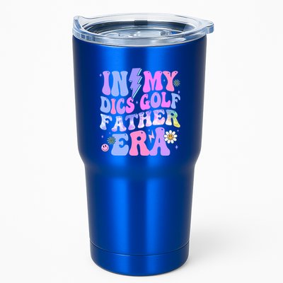 Groovy Tie Dye In My Dics Dics Golf Father Era Gift Tumbler