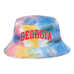 Georgia Throwback Design Classic Tie Dye Newport Bucket Hat