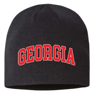 Georgia Throwback Design Classic Sustainable Beanie