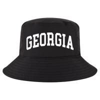 Georgia Throwback Design Classic Cool Comfort Performance Bucket Hat