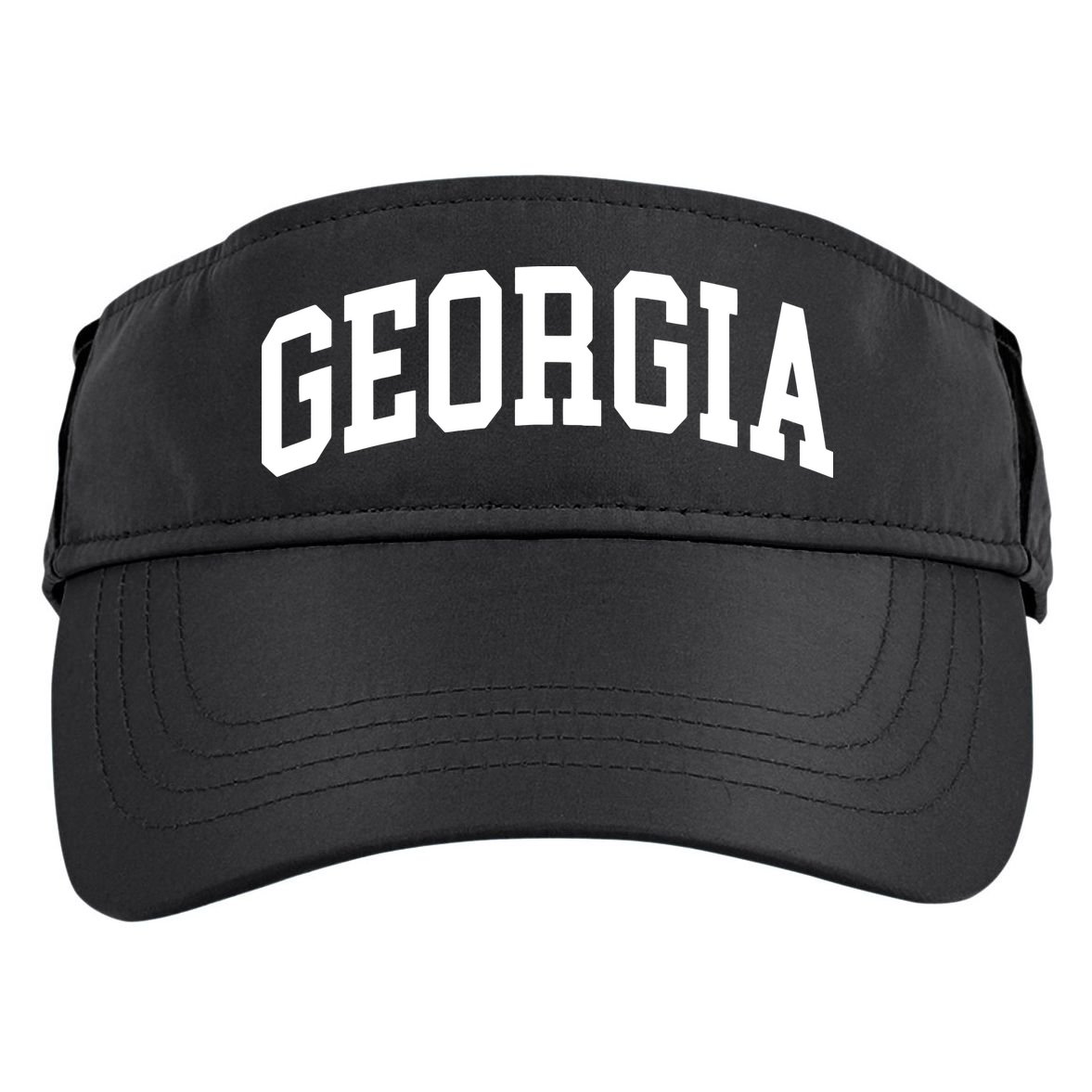 Georgia Throwback Design Classic Adult Drive Performance Visor