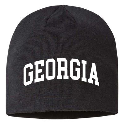 Georgia Throwback Design Classic Sustainable Beanie
