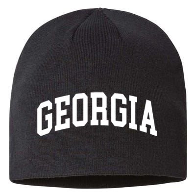 Georgia Throwback Design Classic Sustainable Beanie