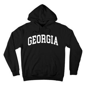 Georgia Throwback Design Classic Tall Hoodie