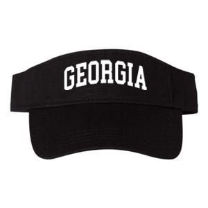 Georgia Throwback Design Classic Valucap Bio-Washed Visor