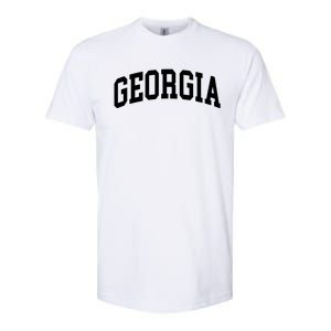 Georgia Throwback Design Classic Softstyle CVC T-Shirt