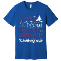 Garbage Truck Driver Xmas Job Cute Christmas Meaningful Gift Premium T-Shirt