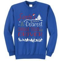 Garbage Truck Driver Xmas Job Cute Christmas Meaningful Gift Tall Sweatshirt