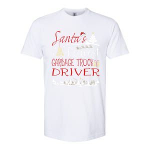 Garbage Truck Driver Xmas Job Cute Christmas Meaningful Gift Softstyle CVC T-Shirt