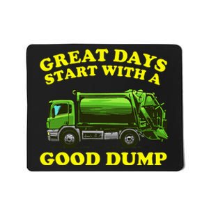 Garbage Truck Design Mousepad