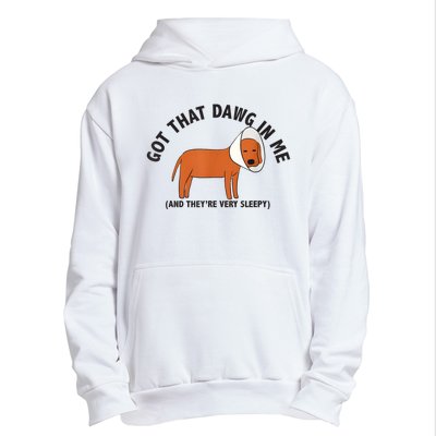 Got That Dawg In Me And Theyre Very Sleepy Urban Pullover Hoodie