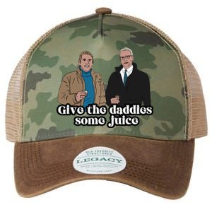 Give The Daddies Some Juice Funny For ManS And WomanS Legacy Tie Dye Trucker Hat