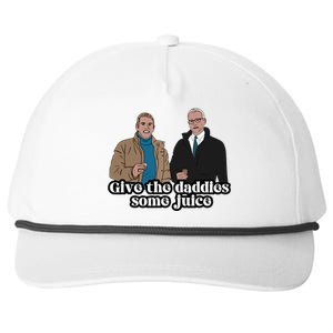 Give The Daddies Some Juice Funny For ManS And WomanS Snapback Five-Panel Rope Hat