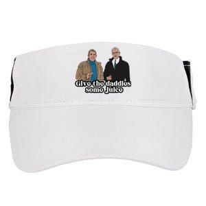 Give The Daddies Some Juice Funny For ManS And WomanS Adult Drive Performance Visor