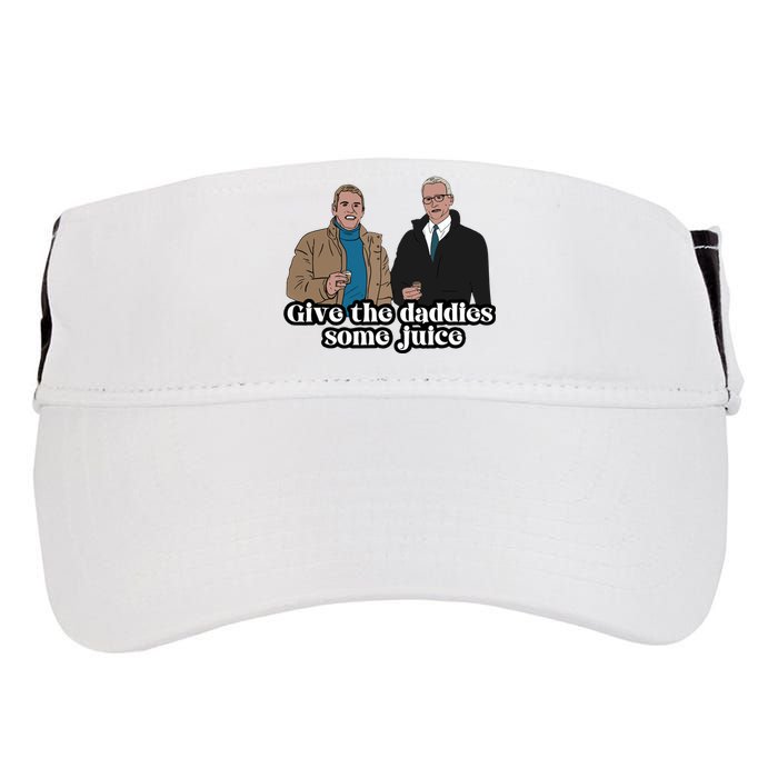 Give The Daddies Some Juice Funny For ManS And WomanS Adult Drive Performance Visor