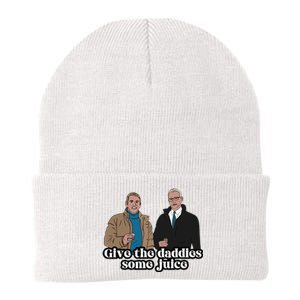 Give The Daddies Some Juice Funny For ManS And WomanS Knit Cap Winter Beanie