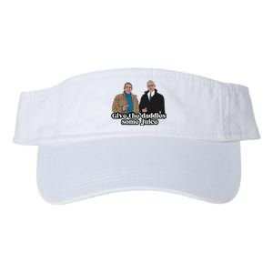 Give The Daddies Some Juice Funny For ManS And WomanS Valucap Bio-Washed Visor