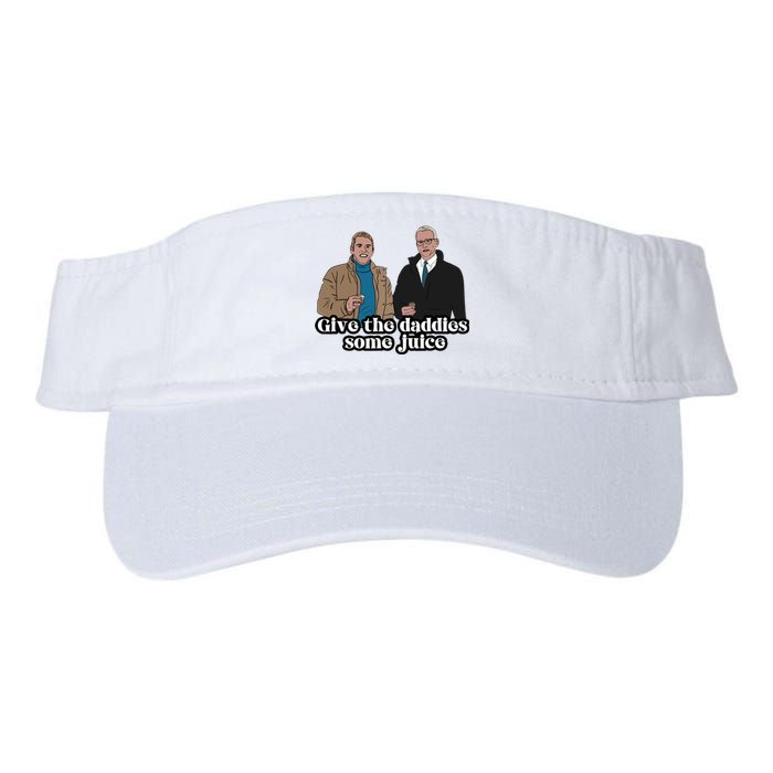 Give The Daddies Some Juice Funny For ManS And WomanS Valucap Bio-Washed Visor