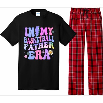 Groovy Tie Dye In My Basketball Father Era Gift Pajama Set