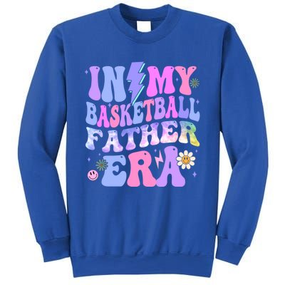 Groovy Tie Dye In My Basketball Father Era Gift Sweatshirt