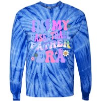 Groovy Tie Dye In My Basketball Father Era Gift Tie-Dye Long Sleeve Shirt