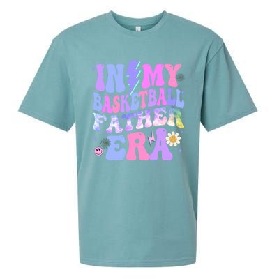 Groovy Tie Dye In My Basketball Father Era Gift Sueded Cloud Jersey T-Shirt