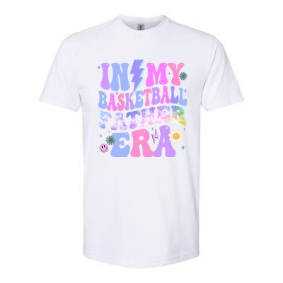 Groovy Tie Dye In My Basketball Father Era Gift Softstyle CVC T-Shirt