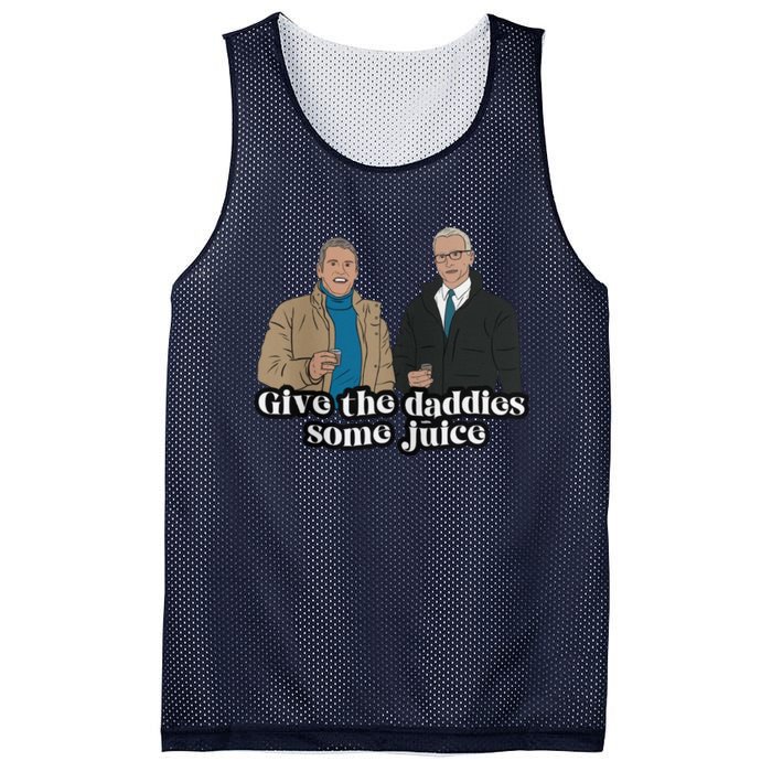 Give The Daddies Some Juice Funny Mesh Reversible Basketball Jersey Tank