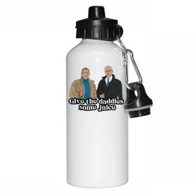 Give The Daddies Some Juice Funny Aluminum Water Bottle 