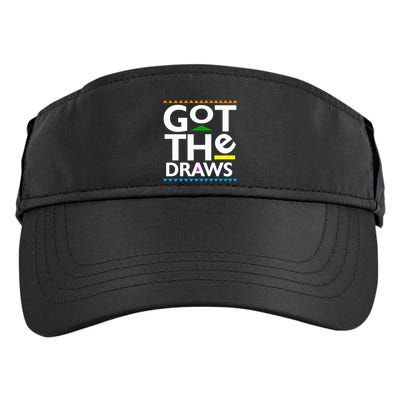 Got The Draws Adult Drive Performance Visor