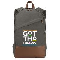 Got The Draws Cotton Canvas Backpack