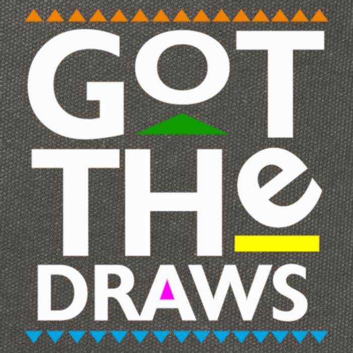 Got The Draws Cotton Canvas Backpack