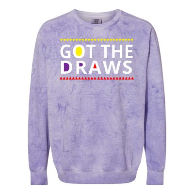 Got The Draws 90s Colorblast Crewneck Sweatshirt