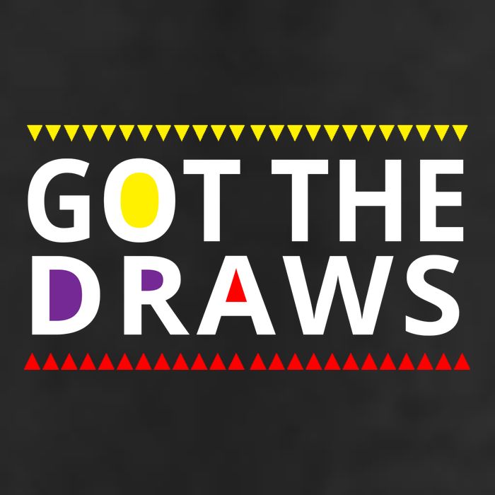 Got The Draws 90s 7 Panel Mesh Trucker Snapback Hat