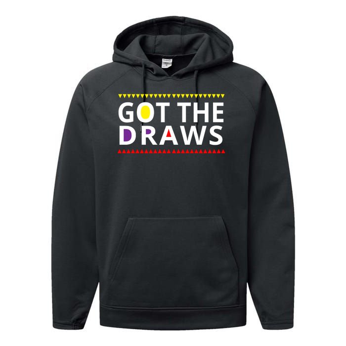 Got The Draws 90s Performance Fleece Hoodie