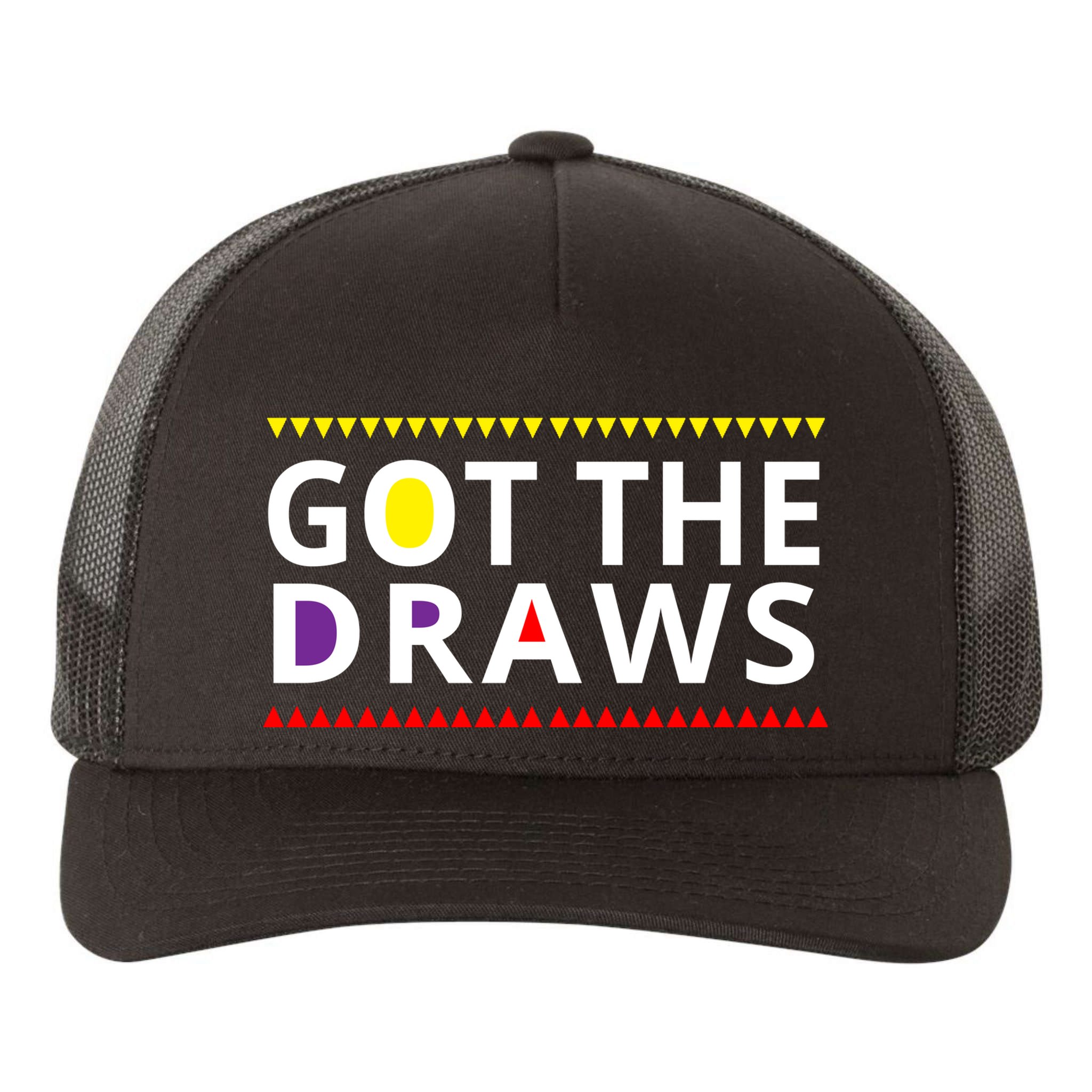 Got The Draws 90s Yupoong Adult 5-Panel Trucker Hat