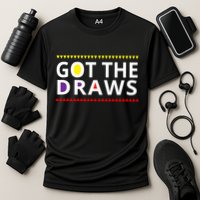 Got The Draws 90s Cooling Performance Crew T-Shirt