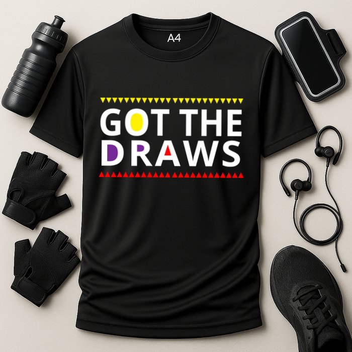 Got The Draws 90s Cooling Performance Crew T-Shirt