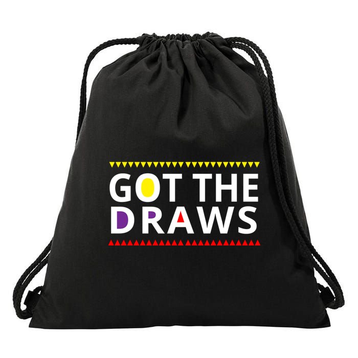 Got The Draws 90s Drawstring Bag
