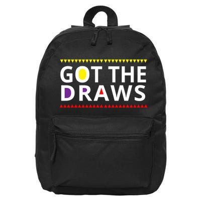 Got The Draws 90s 16 in Basic Backpack