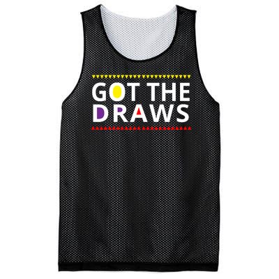 Got The Draws 90s Mesh Reversible Basketball Jersey Tank