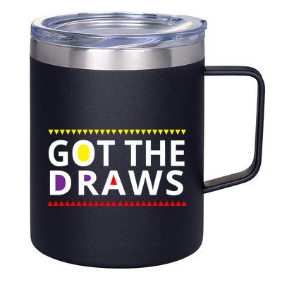 Got The Draws 90s 12oz Stainless Steel Coffee Mug