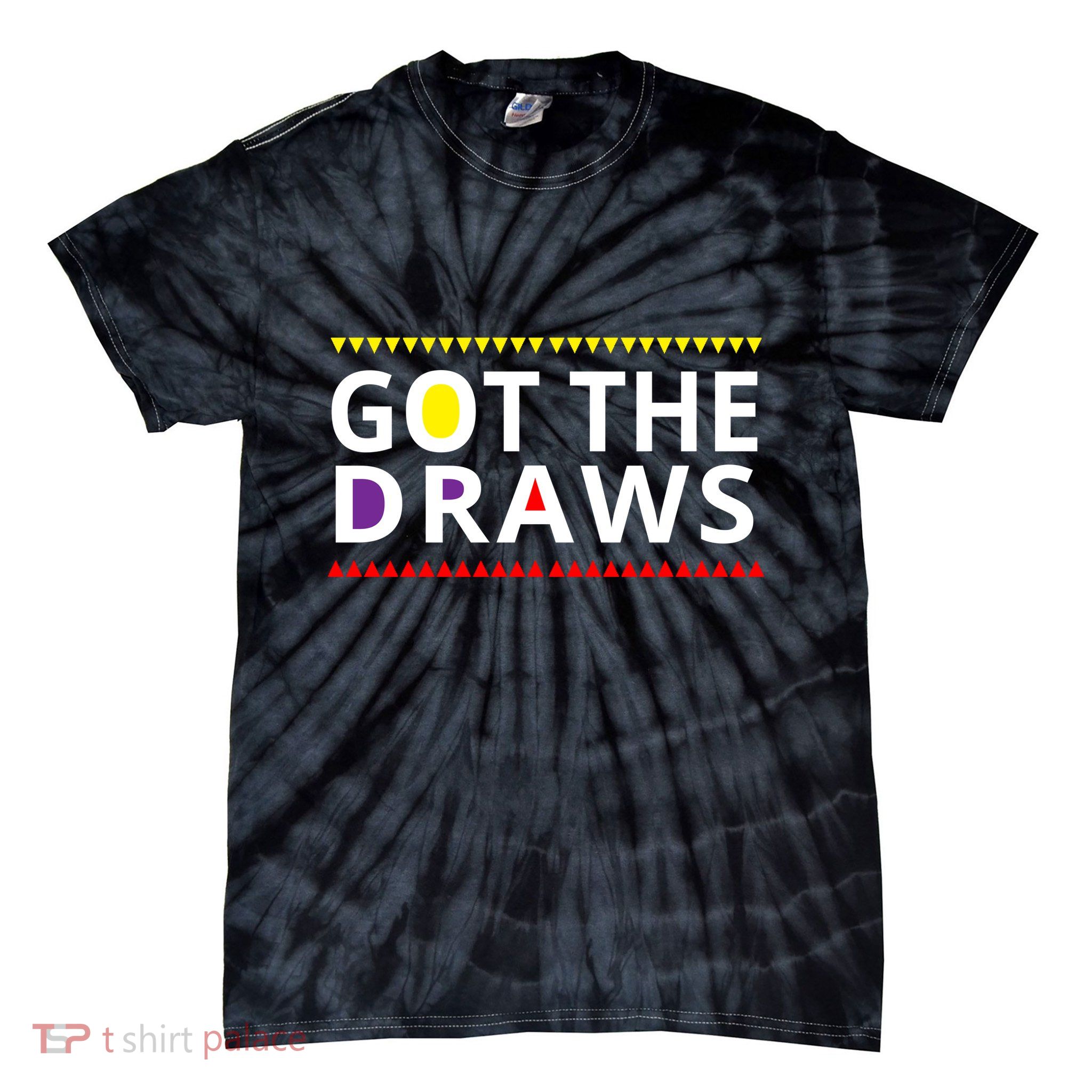 Got The Draws 90s Tie-Dye T-Shirt