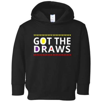 Got The Draws 90s Toddler Hoodie