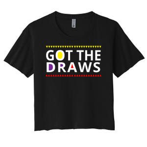 Got The Draws 90s Women's Crop Top Tee