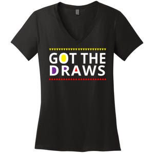 Got The Draws 90s Women's V-Neck T-Shirt