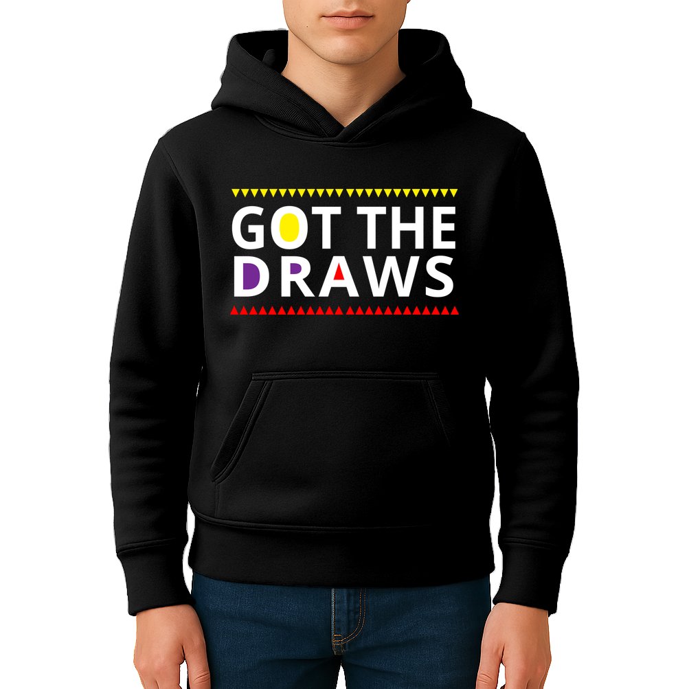 Got The Draws 90s Kids Hoodie